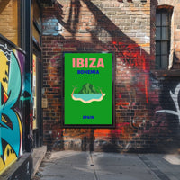 Ibiza Bohemian Paradise Island Travel Poster PosterGoat