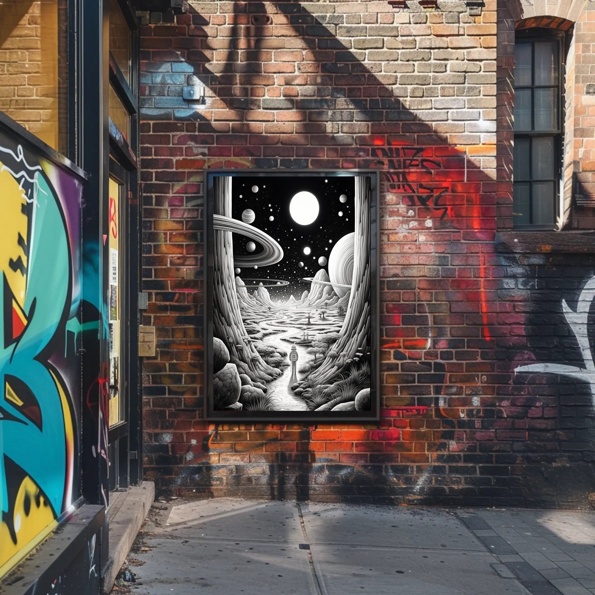 Cosmic Wanderer Poster PosterGoat