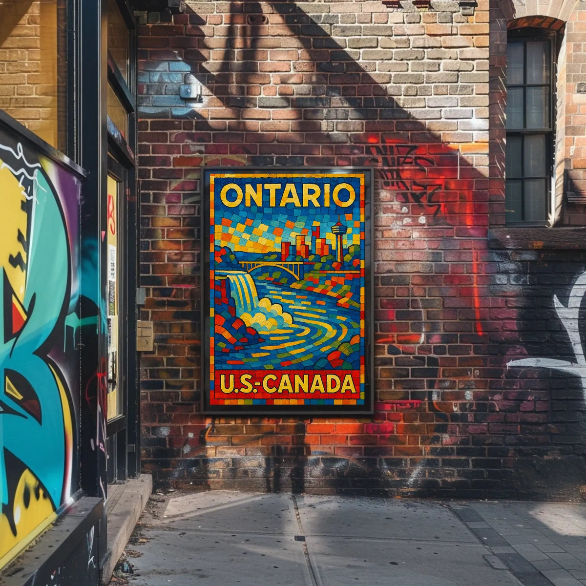 Ontario U.S.-Canada Connection Poster
