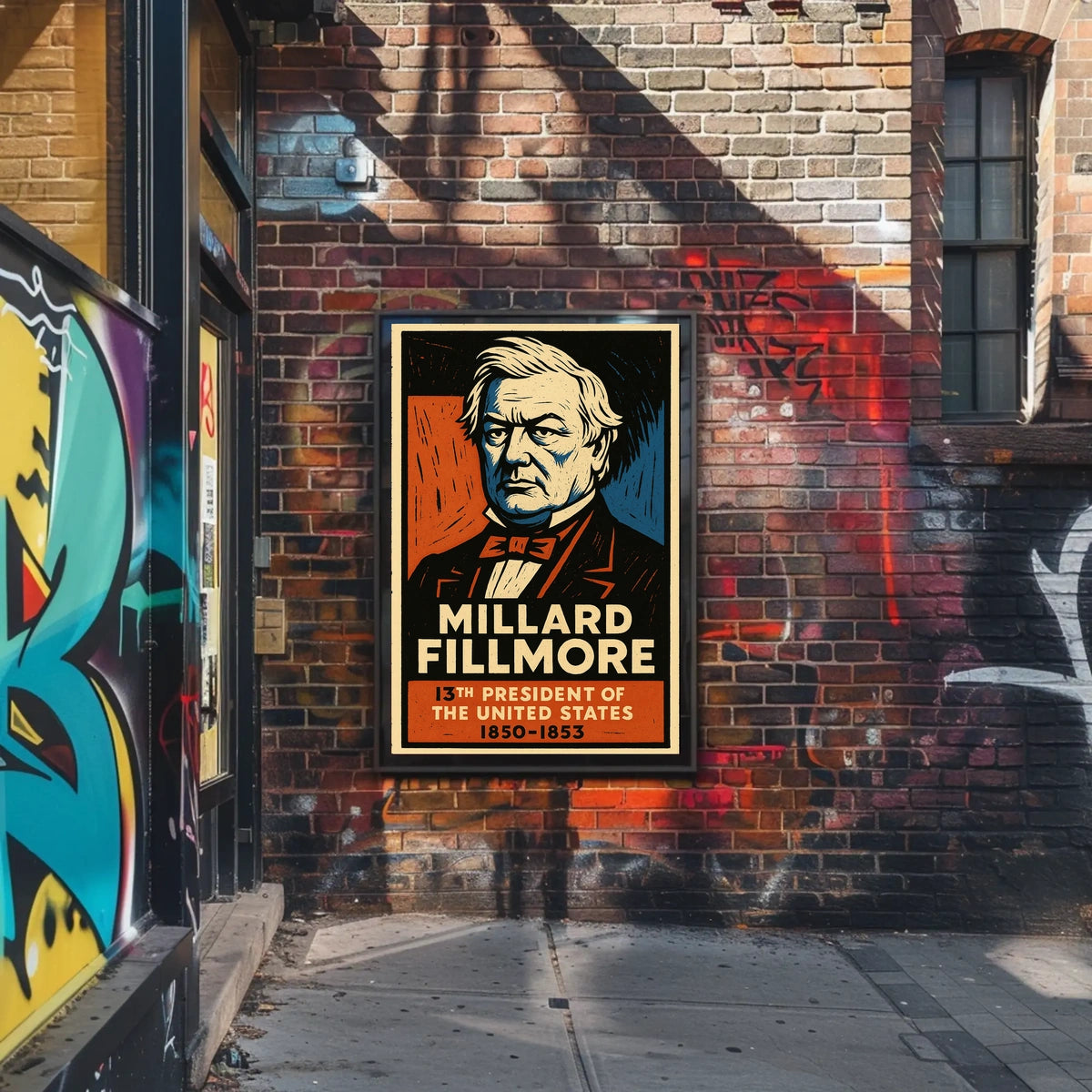 Millard Fillmore 13th President Poster