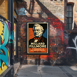 Millard Fillmore 13th President Poster