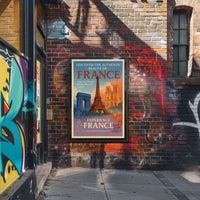 Discover The Beauty Of France Poster