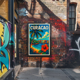 Curacao Island Paradise Poster