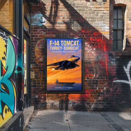 F-14 Tomcat Fleet Guardian Poster PosterGoat