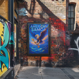 American Samoa Eagle Poster