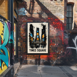 Times Square Vibes Poster