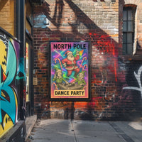 North Pole Dance Party Poster