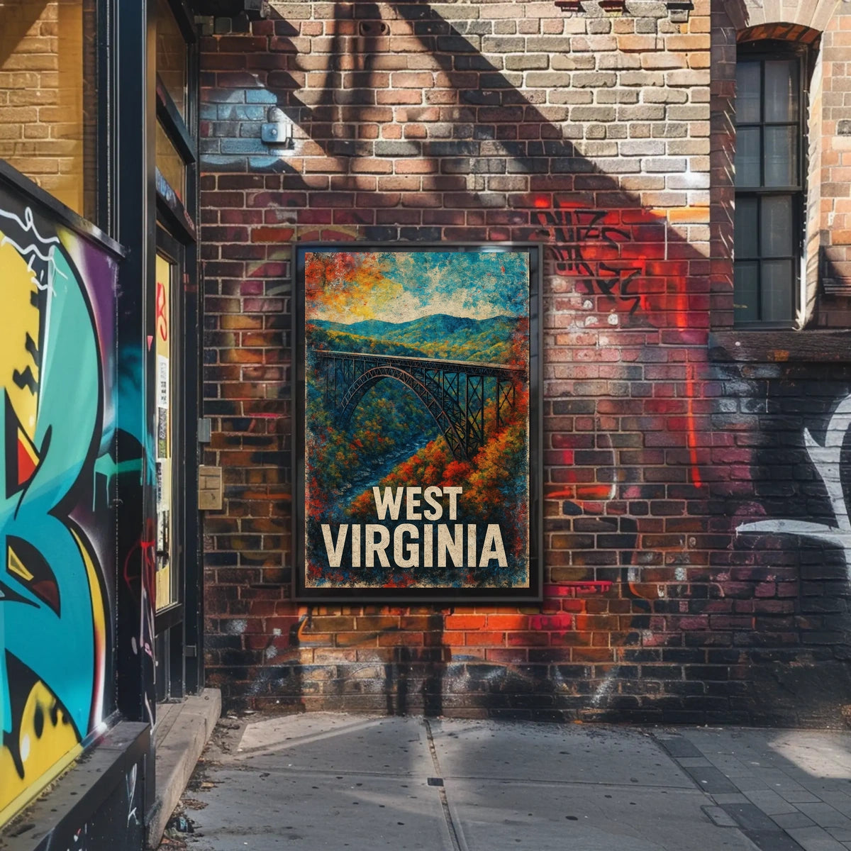 West Virginia Scenic Poster