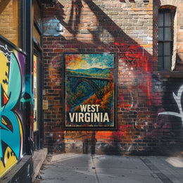 West Virginia Scenic Poster