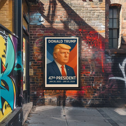 Donald Trump 47Th President Poster