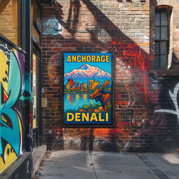 Anchorage Denali Poster