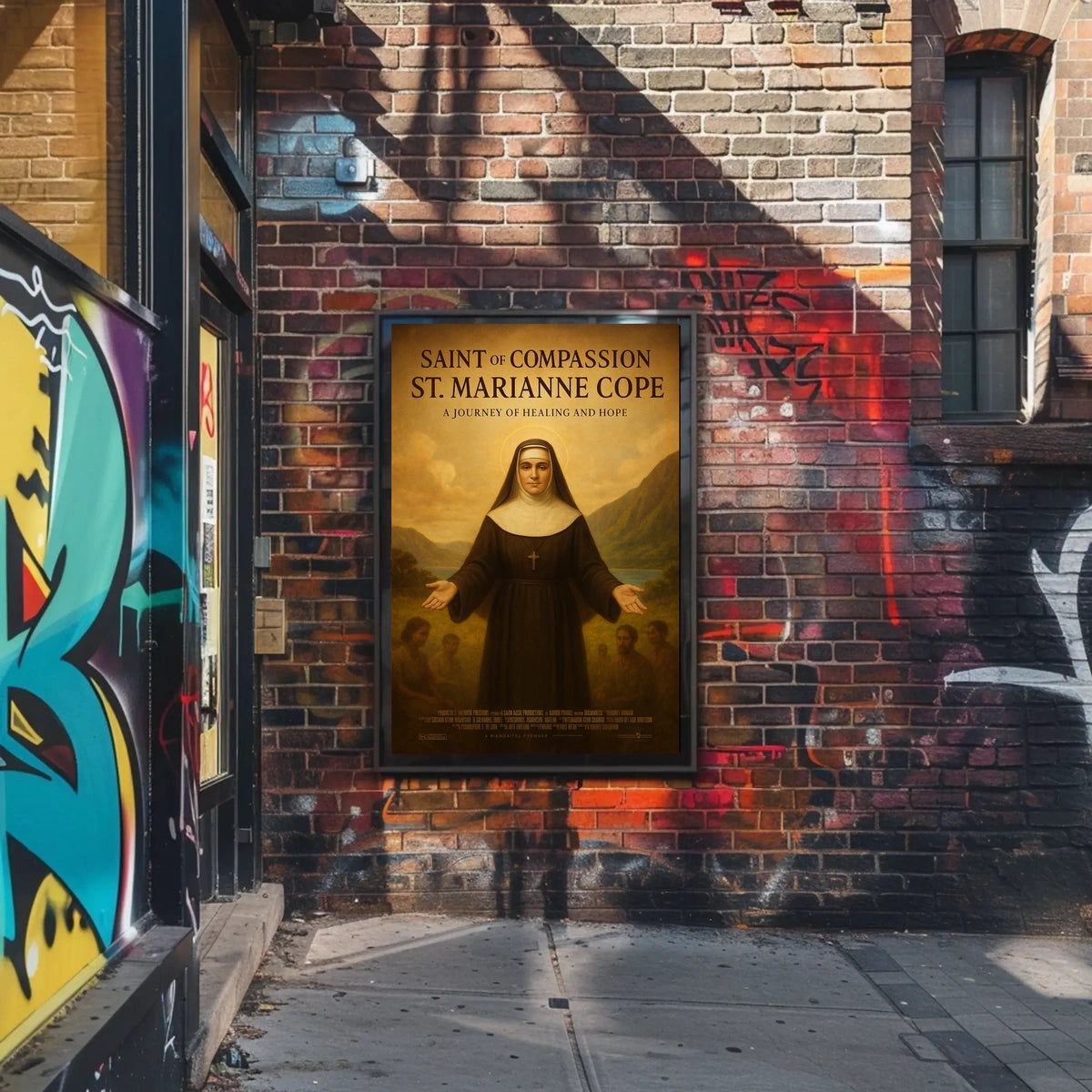 Saint of Compassion St. Marianne Cope Poster