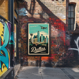 Visit Dallas, Texas Poster