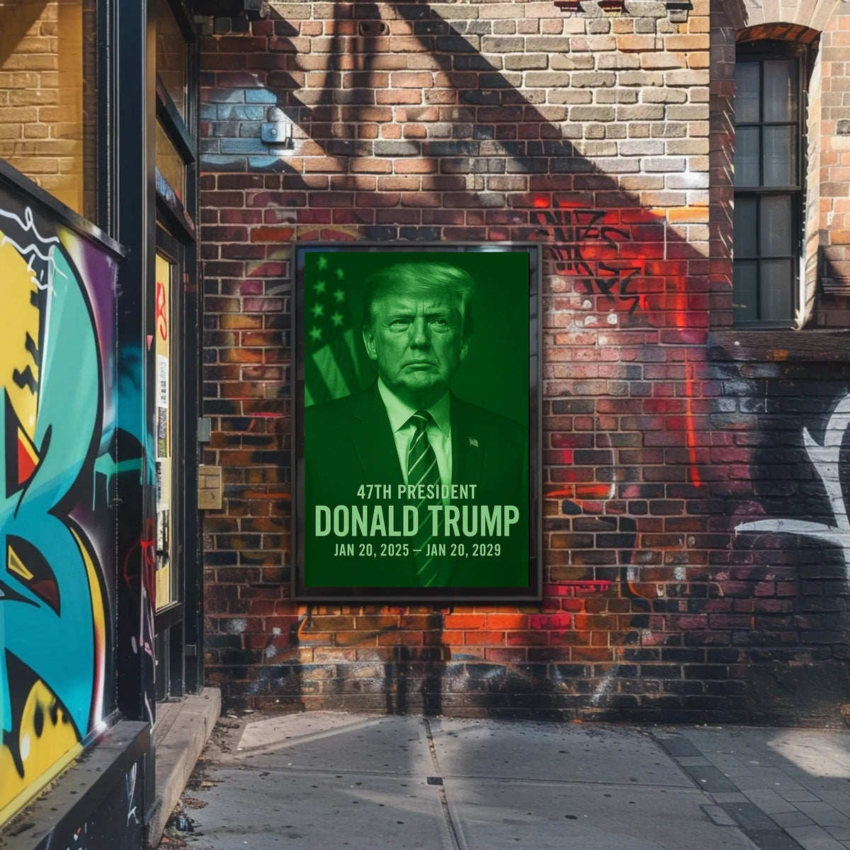Donald Trump 47th President Poster
