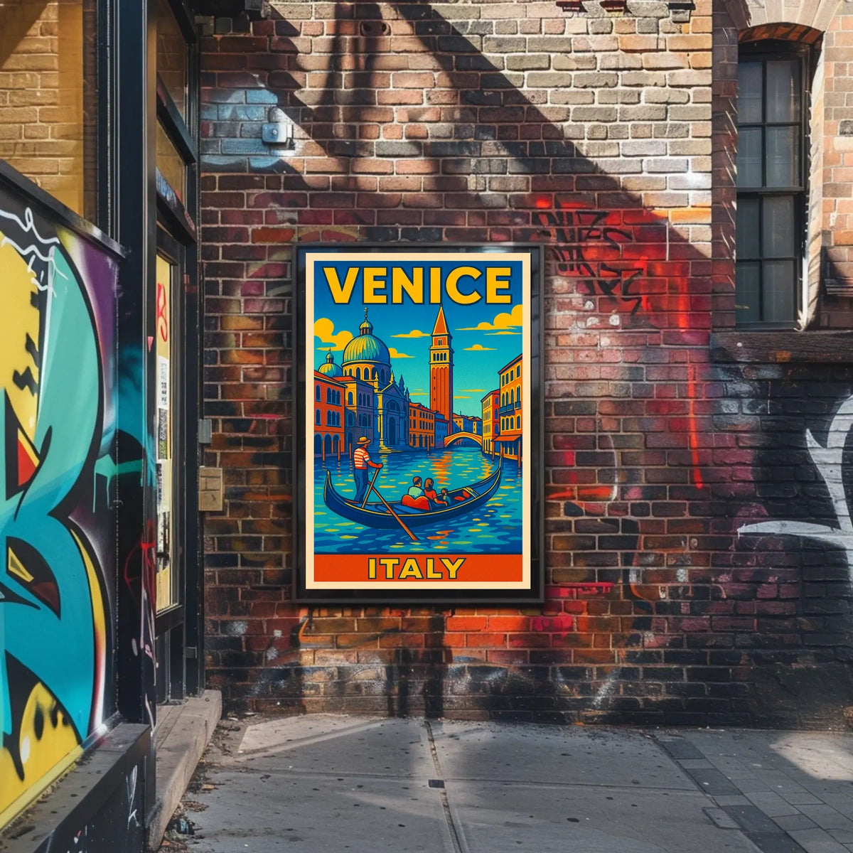 Venice Travel Poster