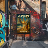 Canaveral Launch Florida Poster