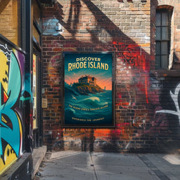 Discover Rhode Island Poster