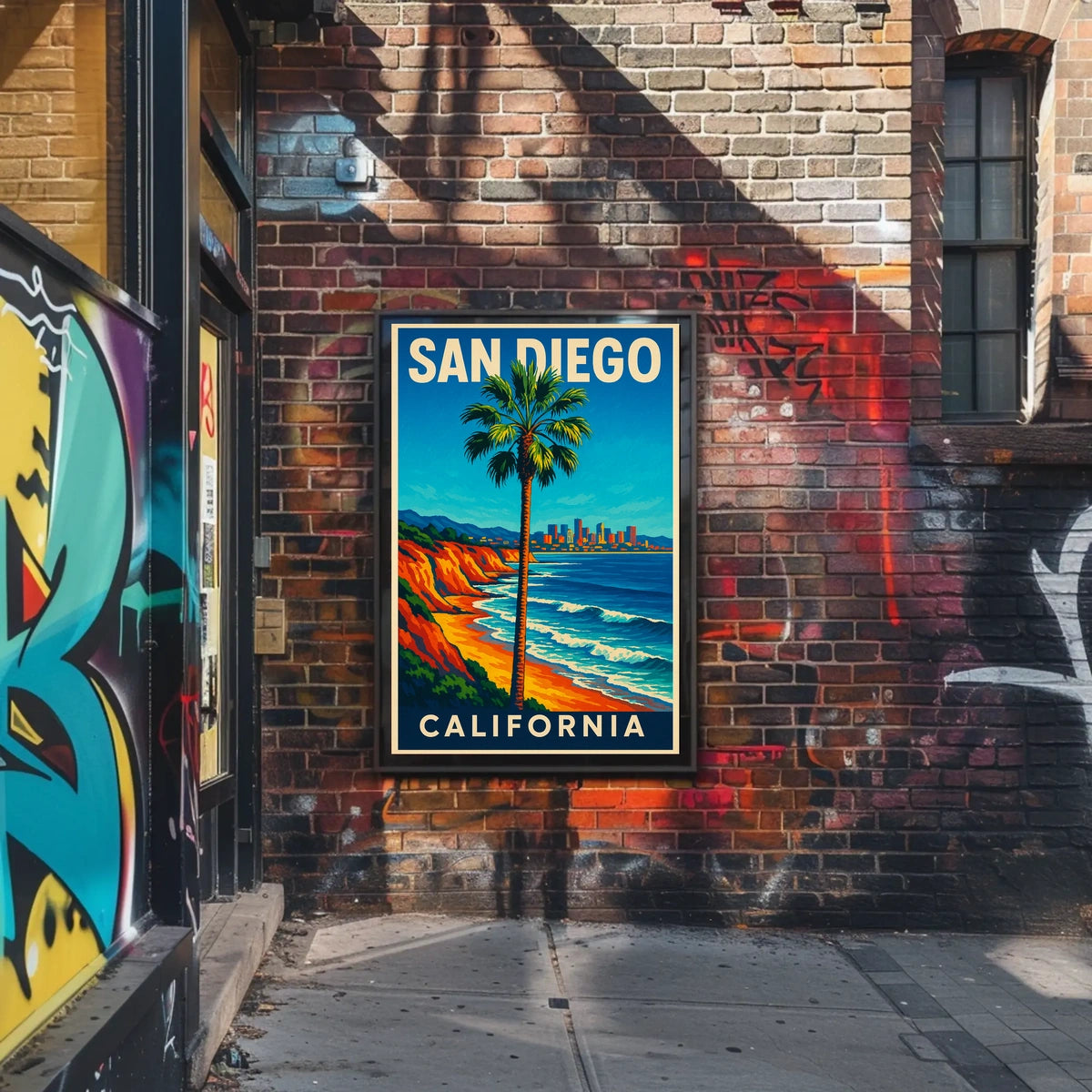 San Diego Travel Poster