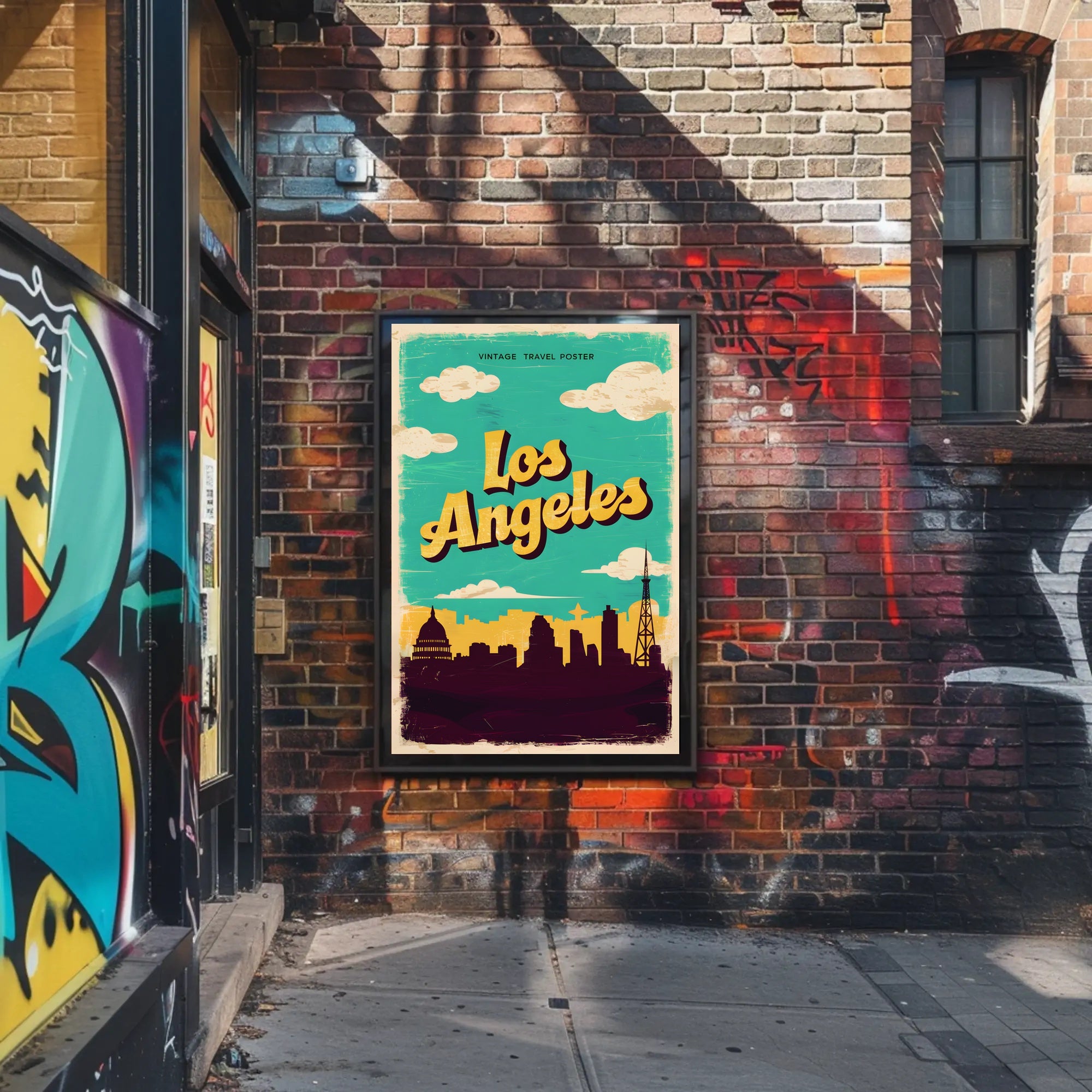 Los Angeles Vintage Poster