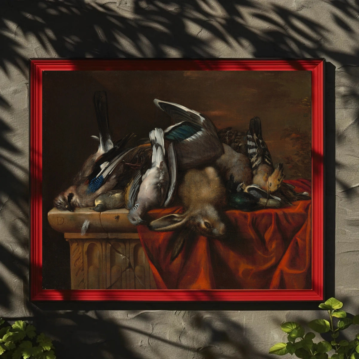 Still Life with Game Animals Artistic Poster