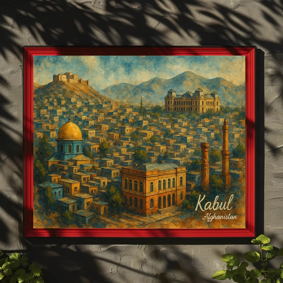 Kabul Afghanistan Poster