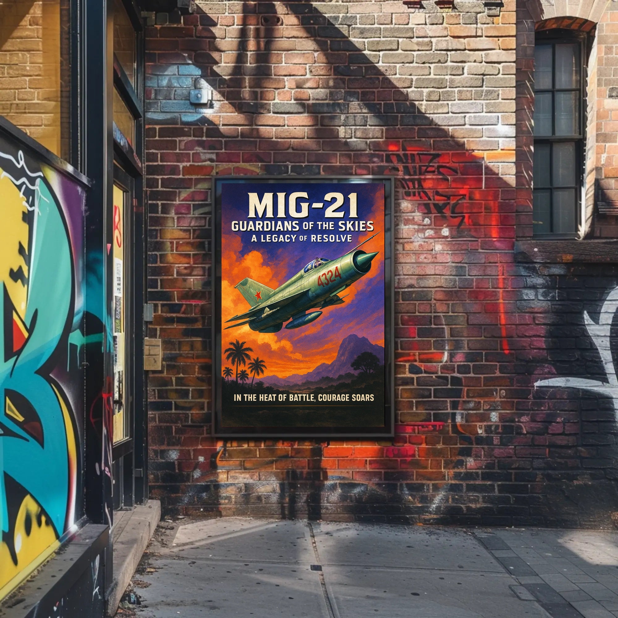 MIG-21 Guardians of the Skies Poster
