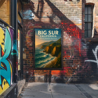 Big Sur California Poster PosterGoat