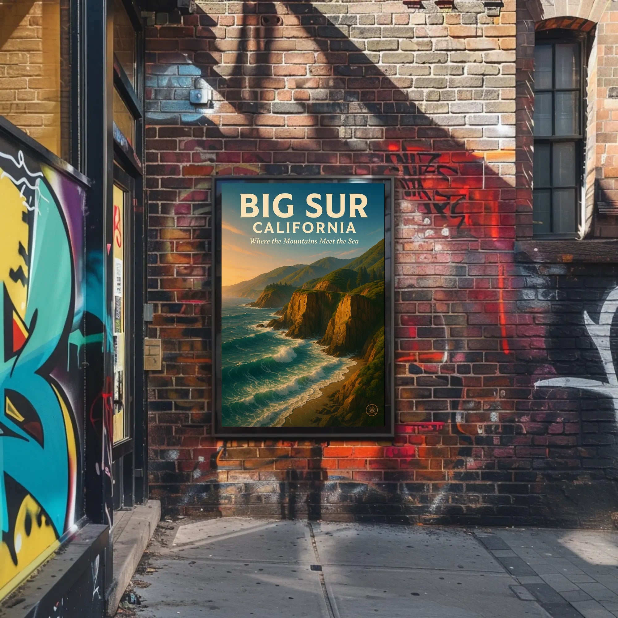 Big Sur California Poster PosterGoat