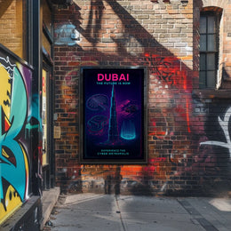 Dubai The Future Is Now Poster