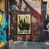 New York City Skyline Poster