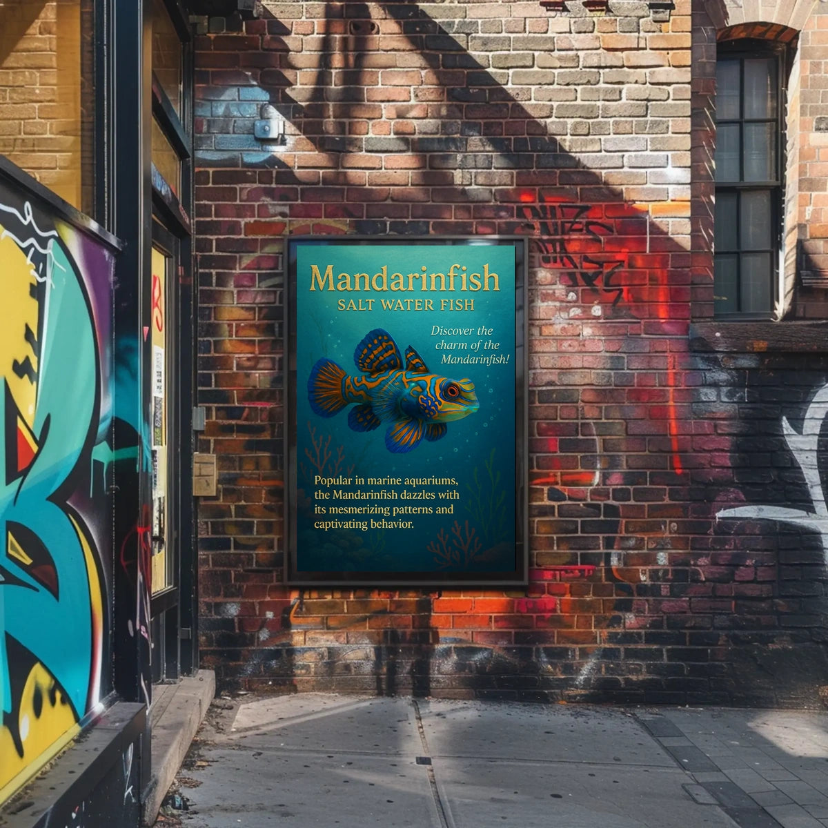 Discover the Mandarinfish Poster