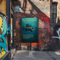 Discover the Mandarinfish Poster