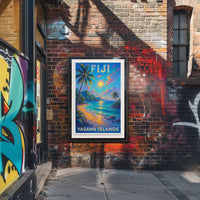 Fiji Yasawa Islands Poster