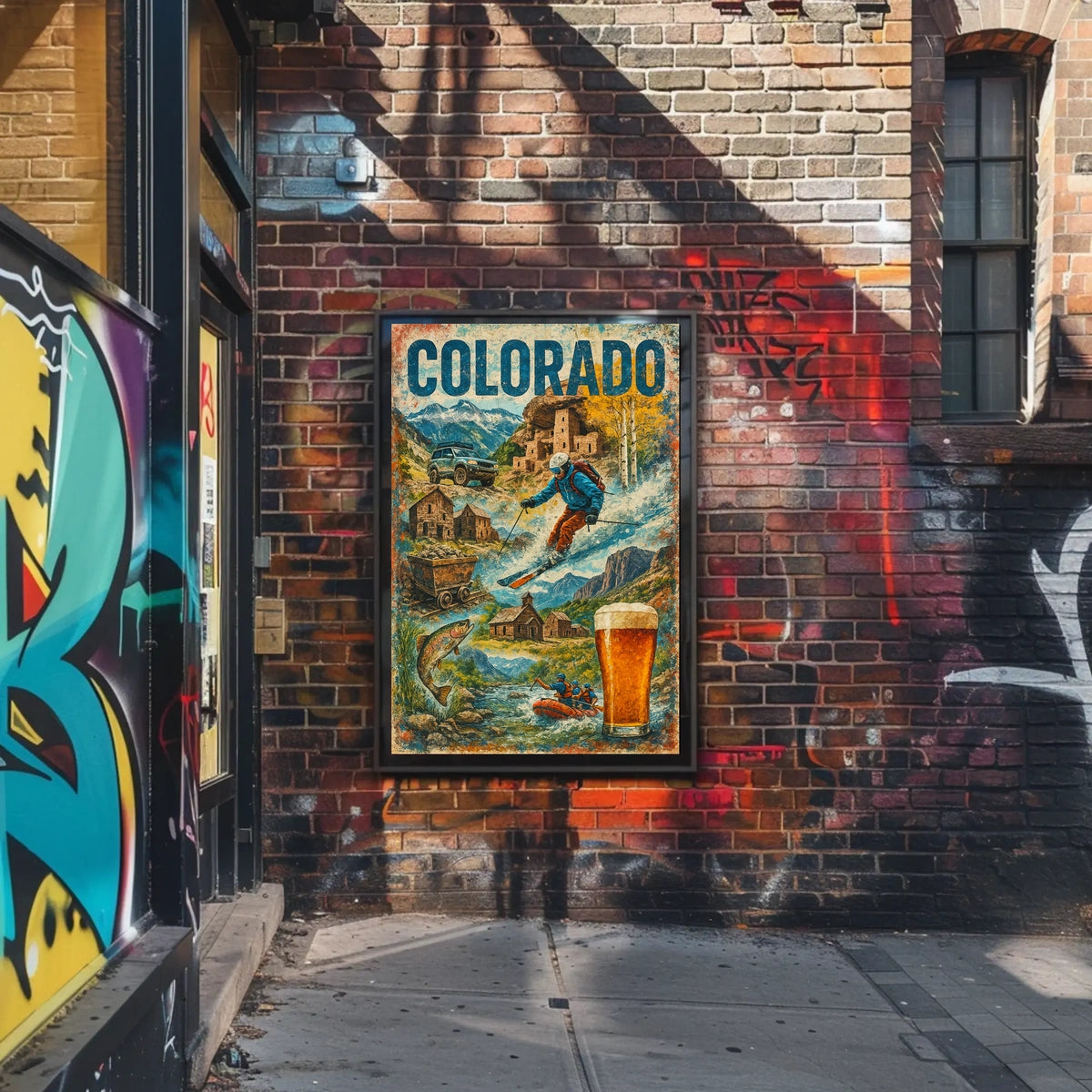 Explore Colorado Adventures Poster