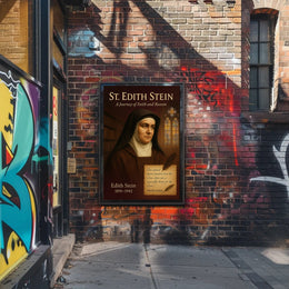 St. Edith Stein A Journey of Faith and Reason Poster PosterGoat
