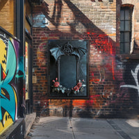 Gothic Elegance Mirror Poster