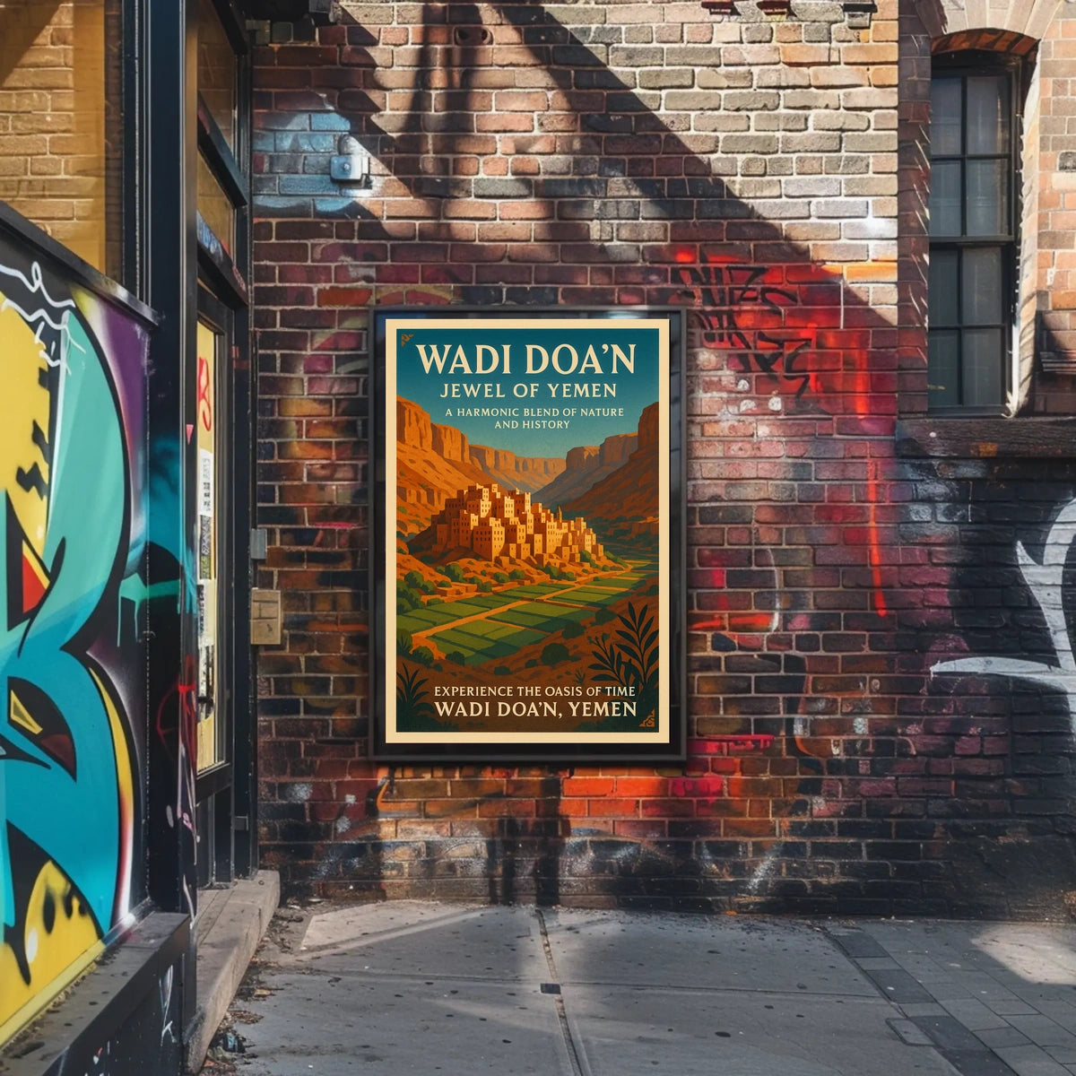 Wadi DoaN Jewel Of Yemen Poster