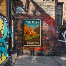 Wadi DoaN Jewel Of Yemen Poster