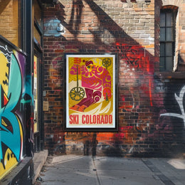 Ski Colorado Poster