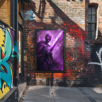 Enchanted Skeleton Warrior Art Print Poster for Home Decor PosterGoat