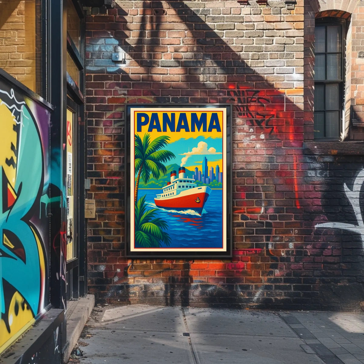 Panama Travel Poster