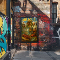 Missouri A Cultural Tapestry Poster