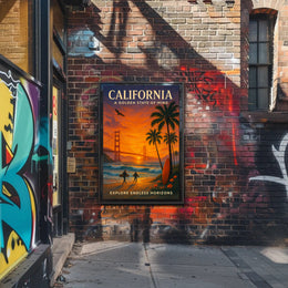 California Golden State Of Mind Poster