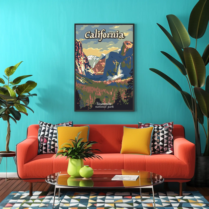 Yosemite National Park Poster