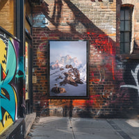 Majestic Mountain Peaks Poster