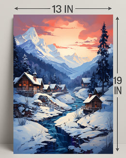 Winter Wonderland Retreat Poster