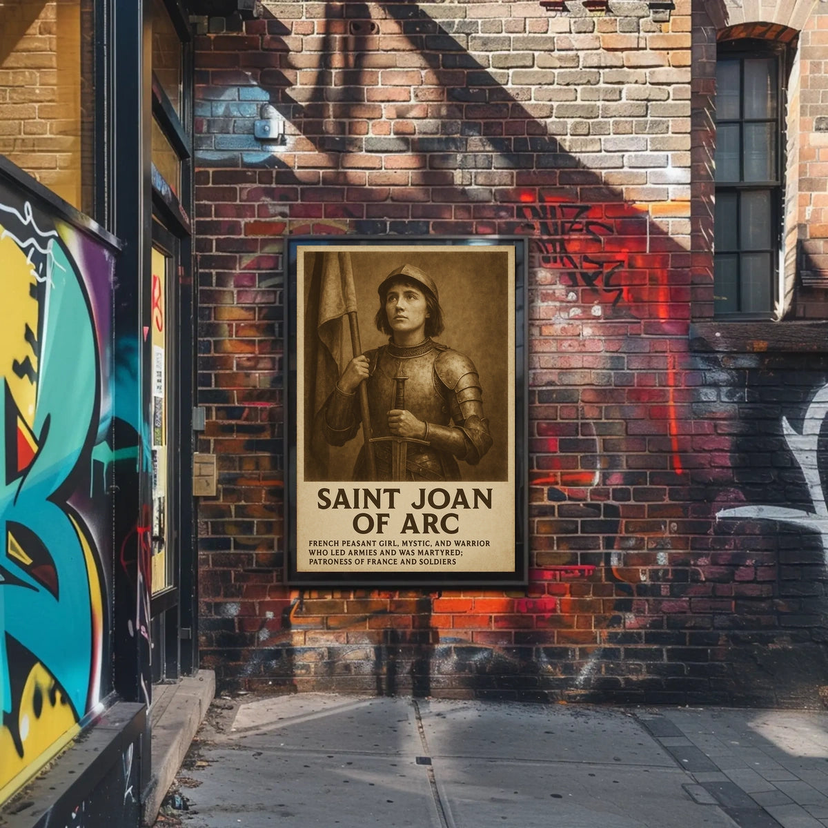 Saint Joan Of Arc Poster