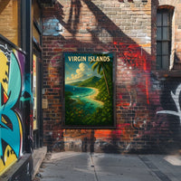 Virgin Islands Paradise Poster