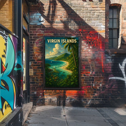 Virgin Islands Paradise Poster
