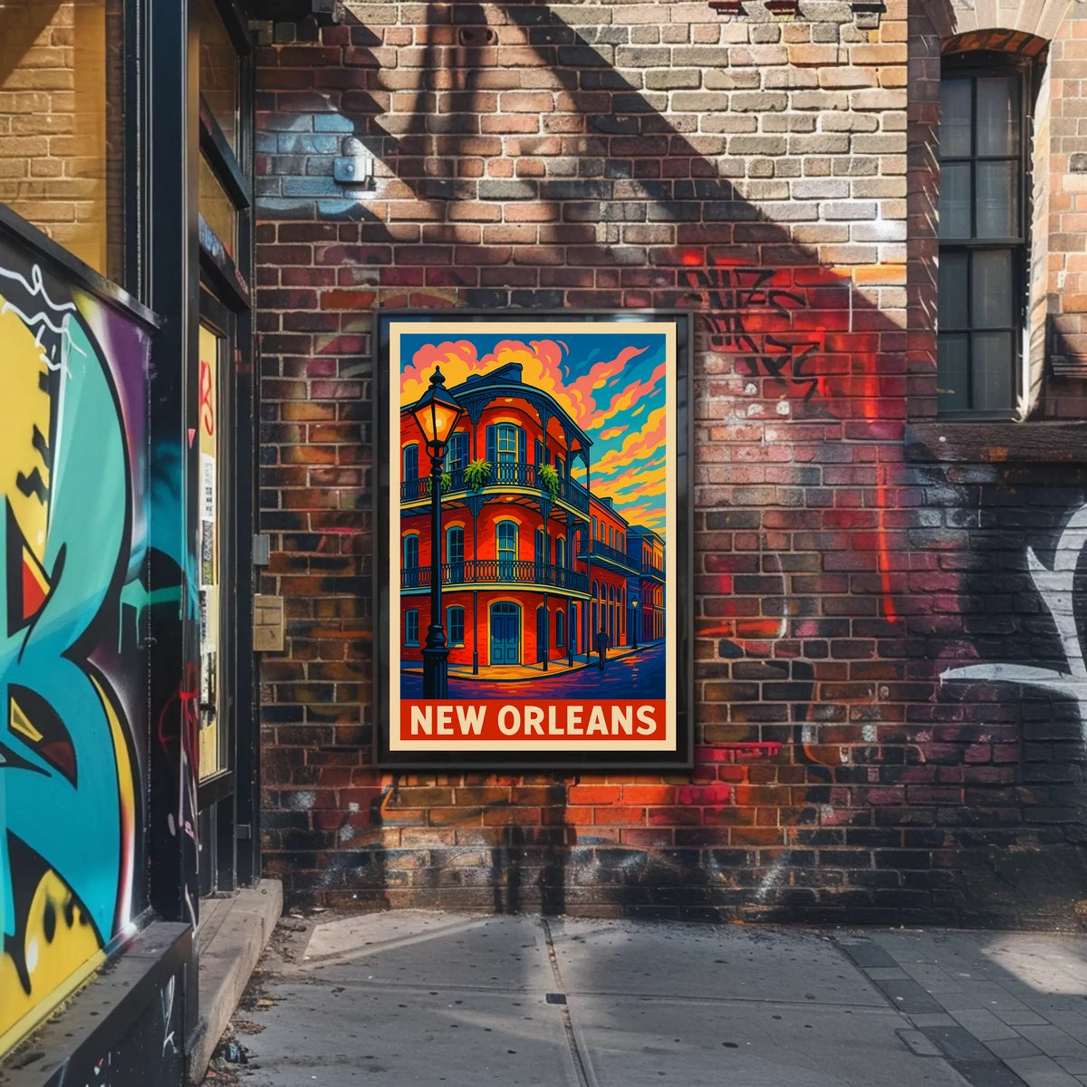 New Orleans Vibes Poster